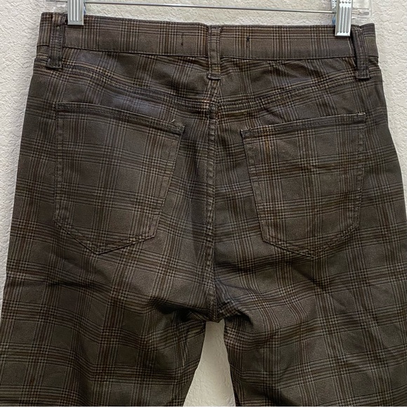 JOE’S Jeans The Charlie Coated High Rise Skinny Jeans Butterscotch Check Size 28 - Picture 7 of 15